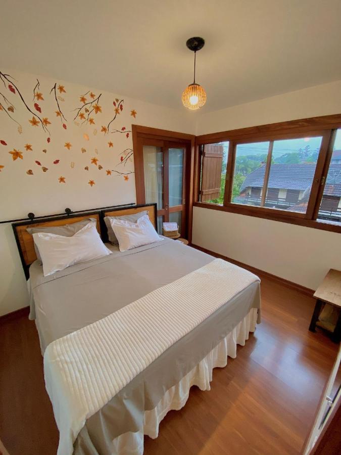 Estacao Das Hortensias, Seu Aconchego Em Gramado Apartment ภายนอก รูปภาพ