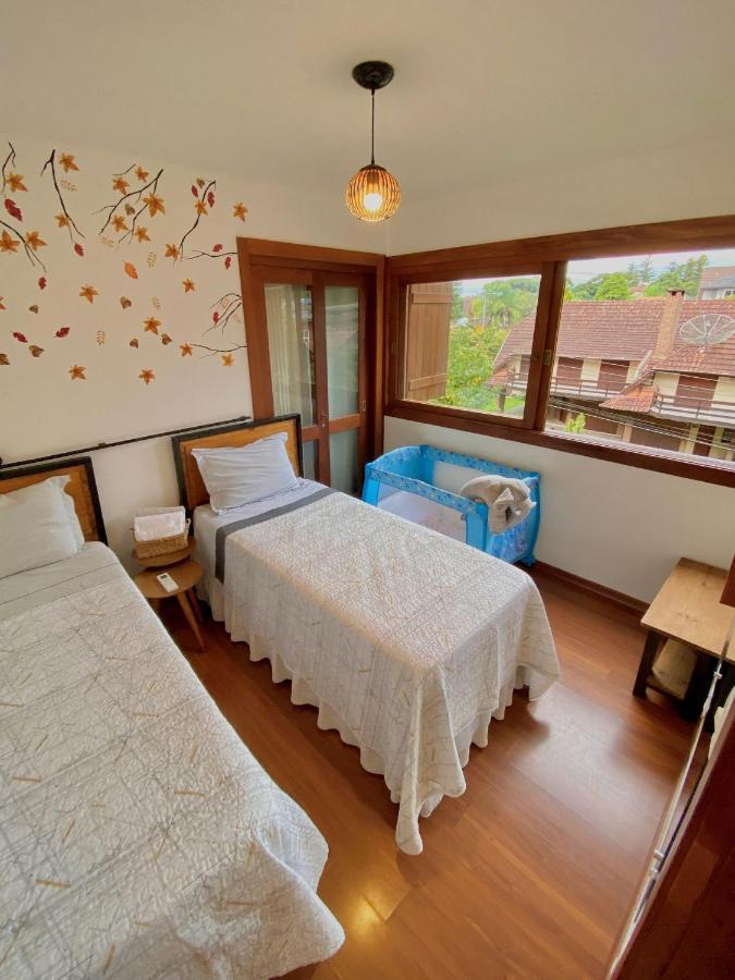 Estacao Das Hortensias, Seu Aconchego Em Gramado Apartment ภายนอก รูปภาพ