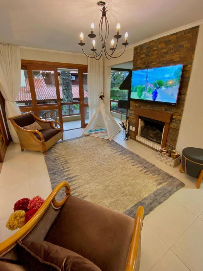 Estacao Das Hortensias, Seu Aconchego Em Gramado Apartment ภายนอก รูปภาพ